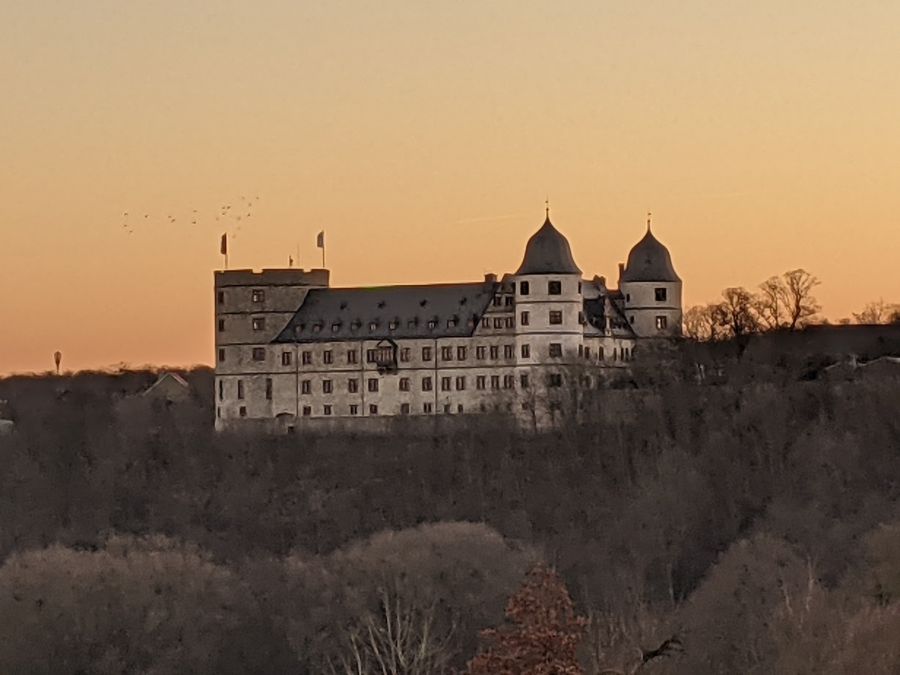 Die Wewelsburg bei Sonnenaufgang © Kreismuseum Wewelsburg